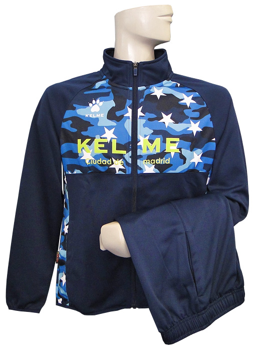 (ケルメ) KELME/ウォームアップスーツ/ジュニア用/ネイビー/KJ18F168-107