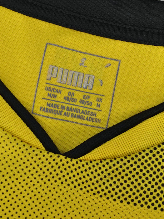 ***若干汚れあり***(プーマ) PUMA/17/18ドルトムント/ホーム/半袖/香川/751670-01