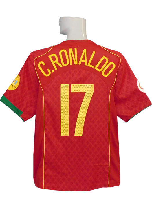EURO2008 ポルトガル代表 ロナウド ユニフォーム 正規品 アウェイ