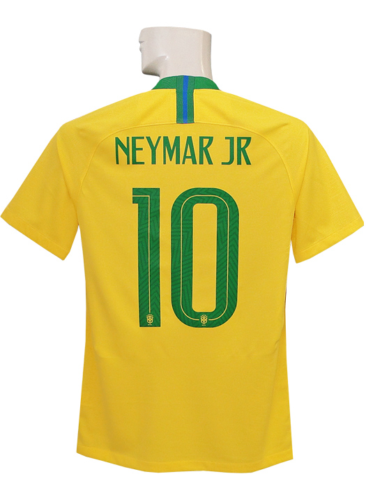 【美品】ブラジル代表　ネイマールユニフォームサッカーNIKE W杯カップ2018スポーツ