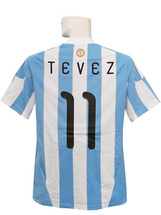日本初の テベス アルゼンチン代表 レプリカユニフォーム Mサイズ11番 