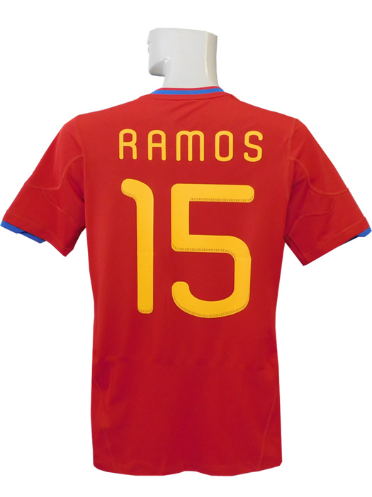 限定再入荷 アディダス Adidas 10 11スペイン代表 ホーム 半袖 セルヒオ ラモス Jj786 P Ram サッカーショップ ネイバーズスポーツ