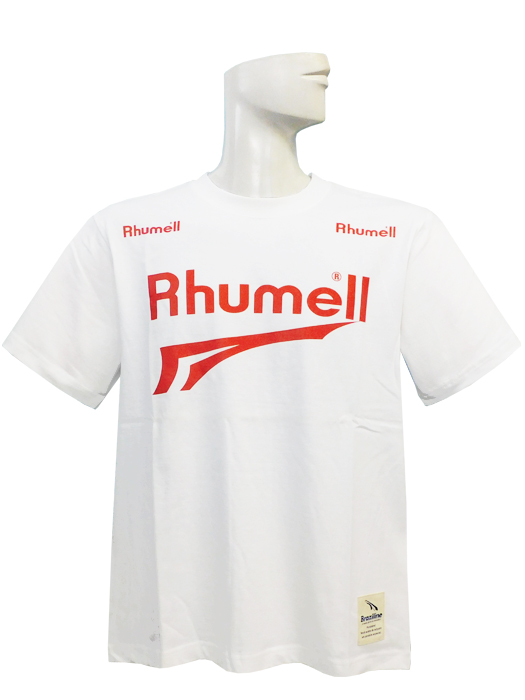 (リュメル)Rhumell/Tシャツ/ホワイトXレッド